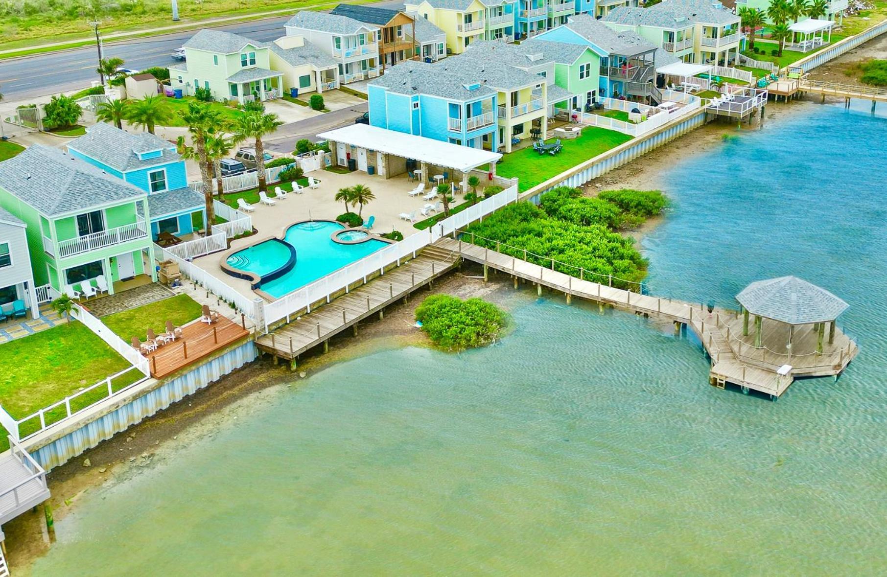 Bayfront Cottage- Pool - Hot Tub - Close To Beach Port Isabel Buitenkant foto